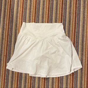 aerie white tennis skirt